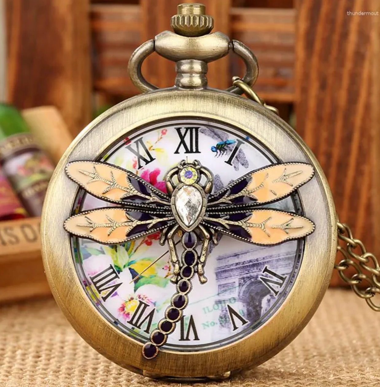 The Secret Garden Pocket Watch