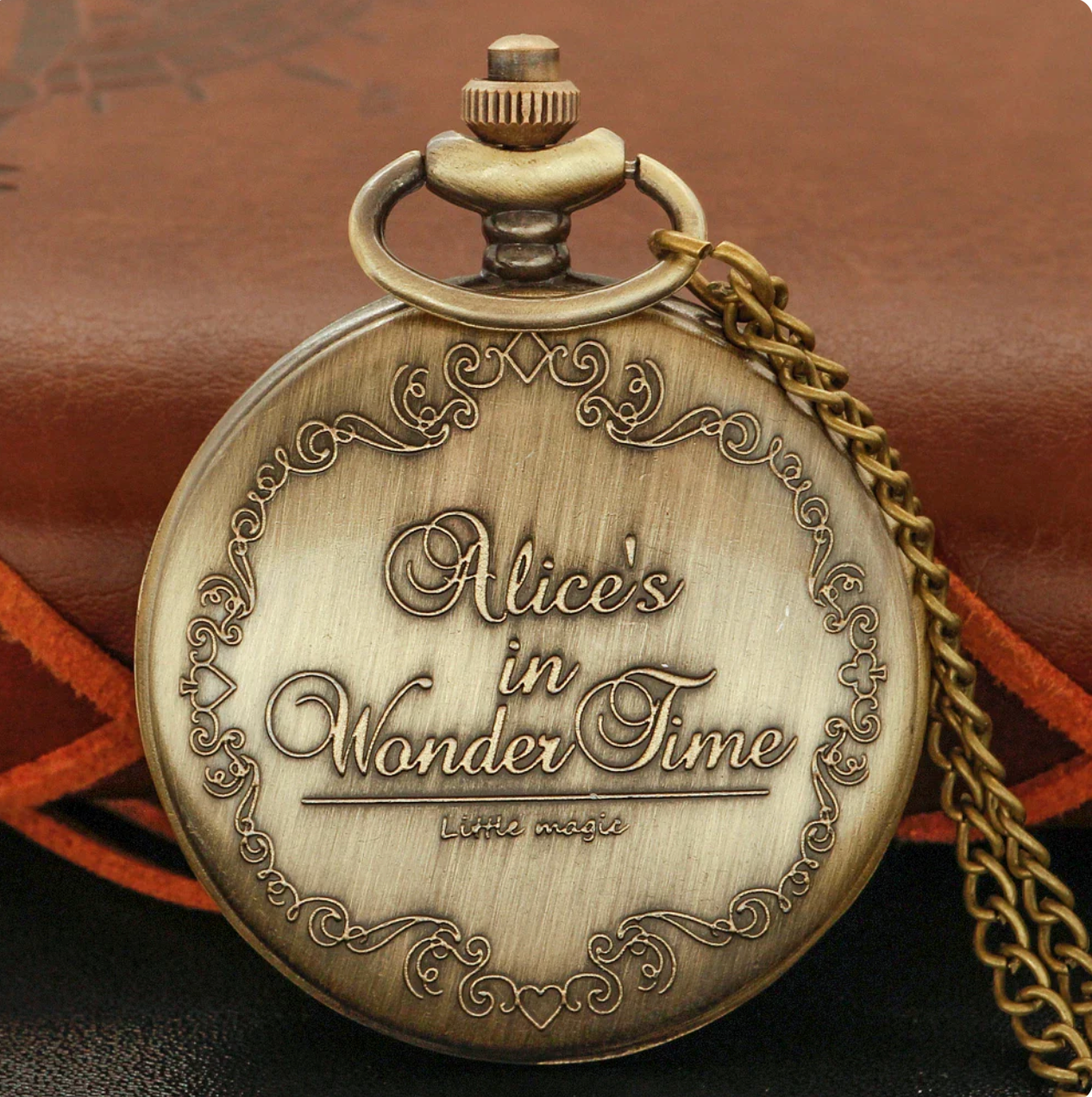 Wonderland Vintage Pocket Watch