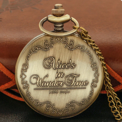 Wonderland Vintage Pocket Watch