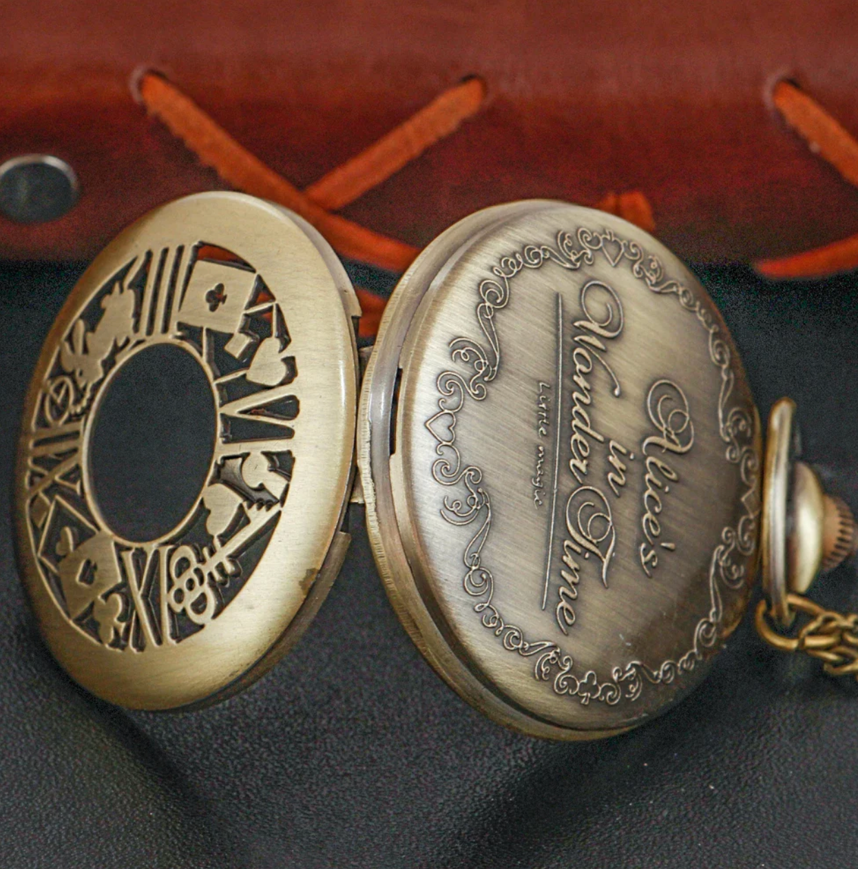 Wonderland Vintage Pocket Watch