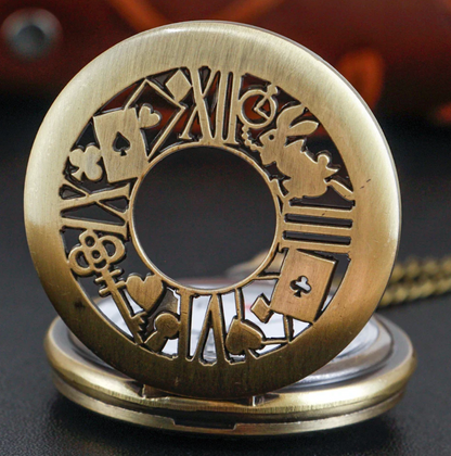 Wonderland Vintage Pocket Watch