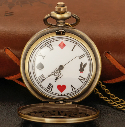 Wonderland Vintage Pocket Watch