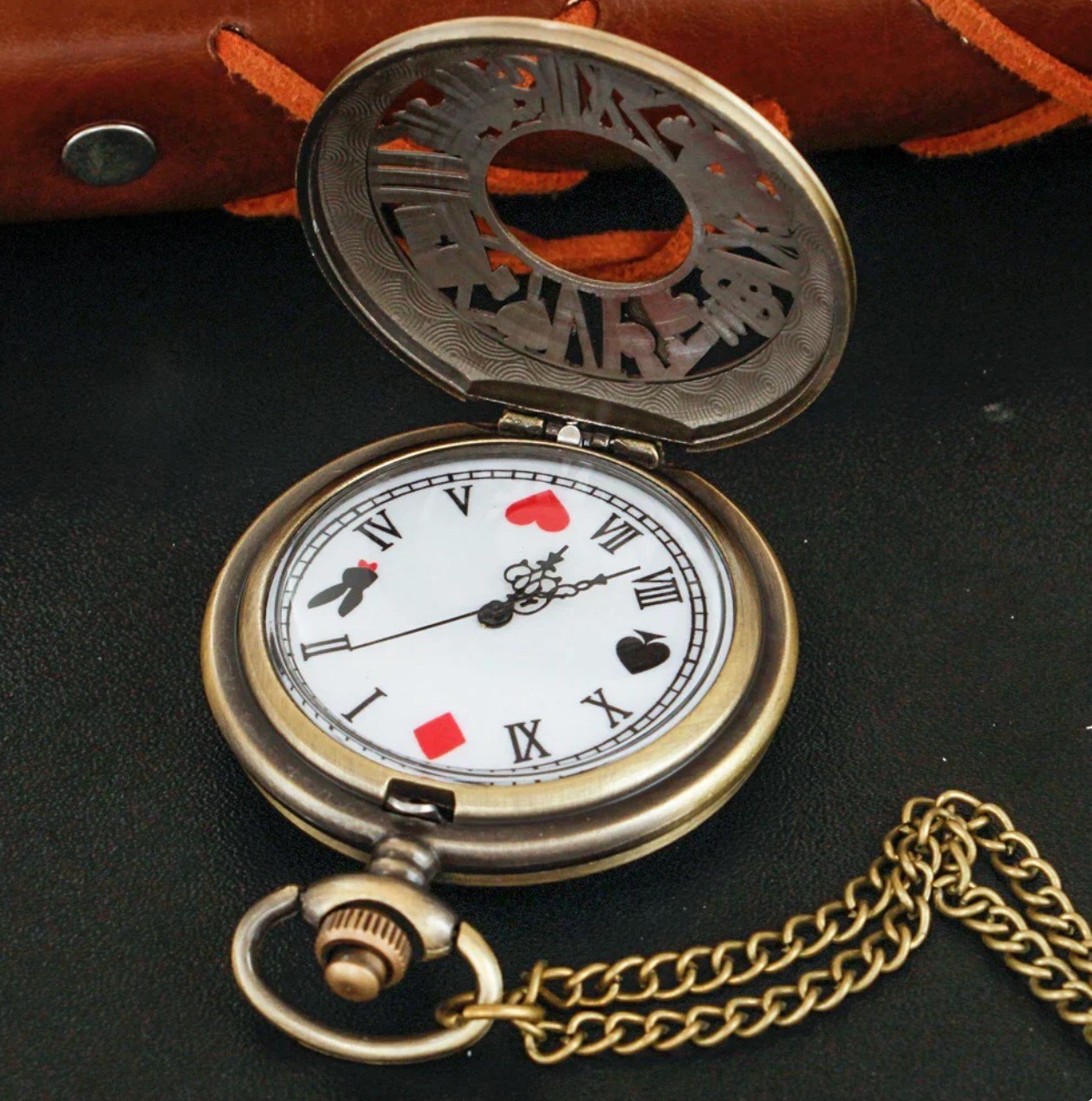 Wonderland Vintage Pocket Watch