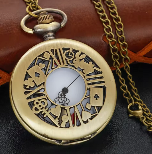 Wonderland Vintage Pocket Watch