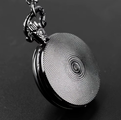 Crimson Crow Pocket Watch
