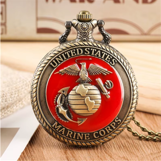 Marine Corps Pocket Watch