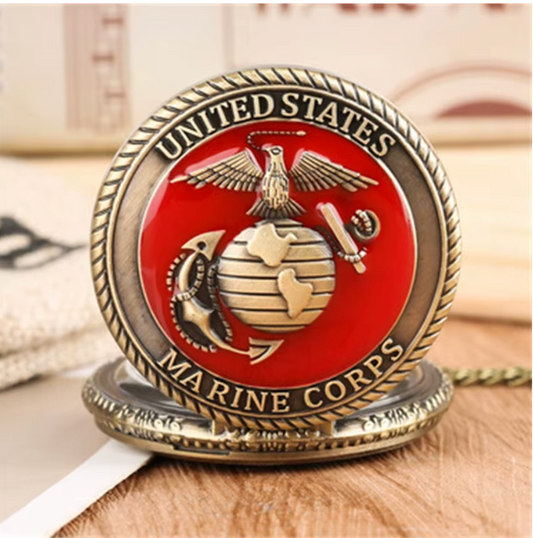 Marine Corps Pocket Watch