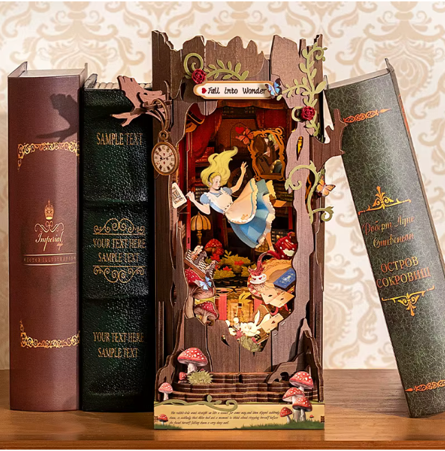 Alice Wonderland Book Nook