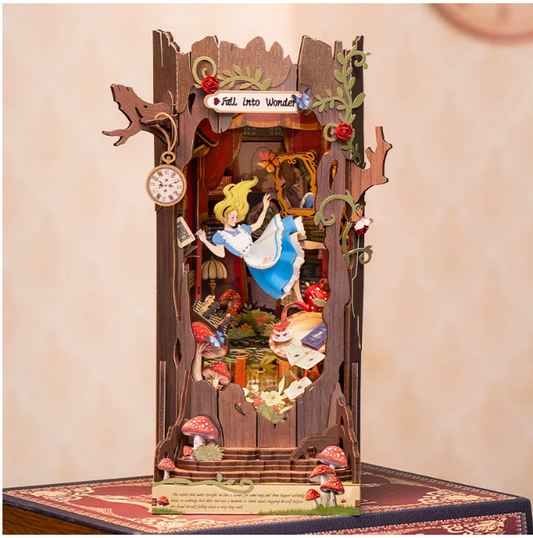 Alice Wonderland Book Nook